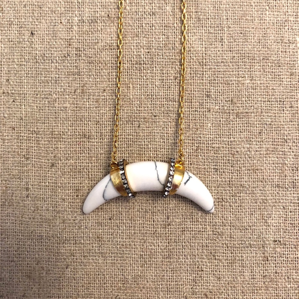 Stella & Dot Arc Pendant Necklace